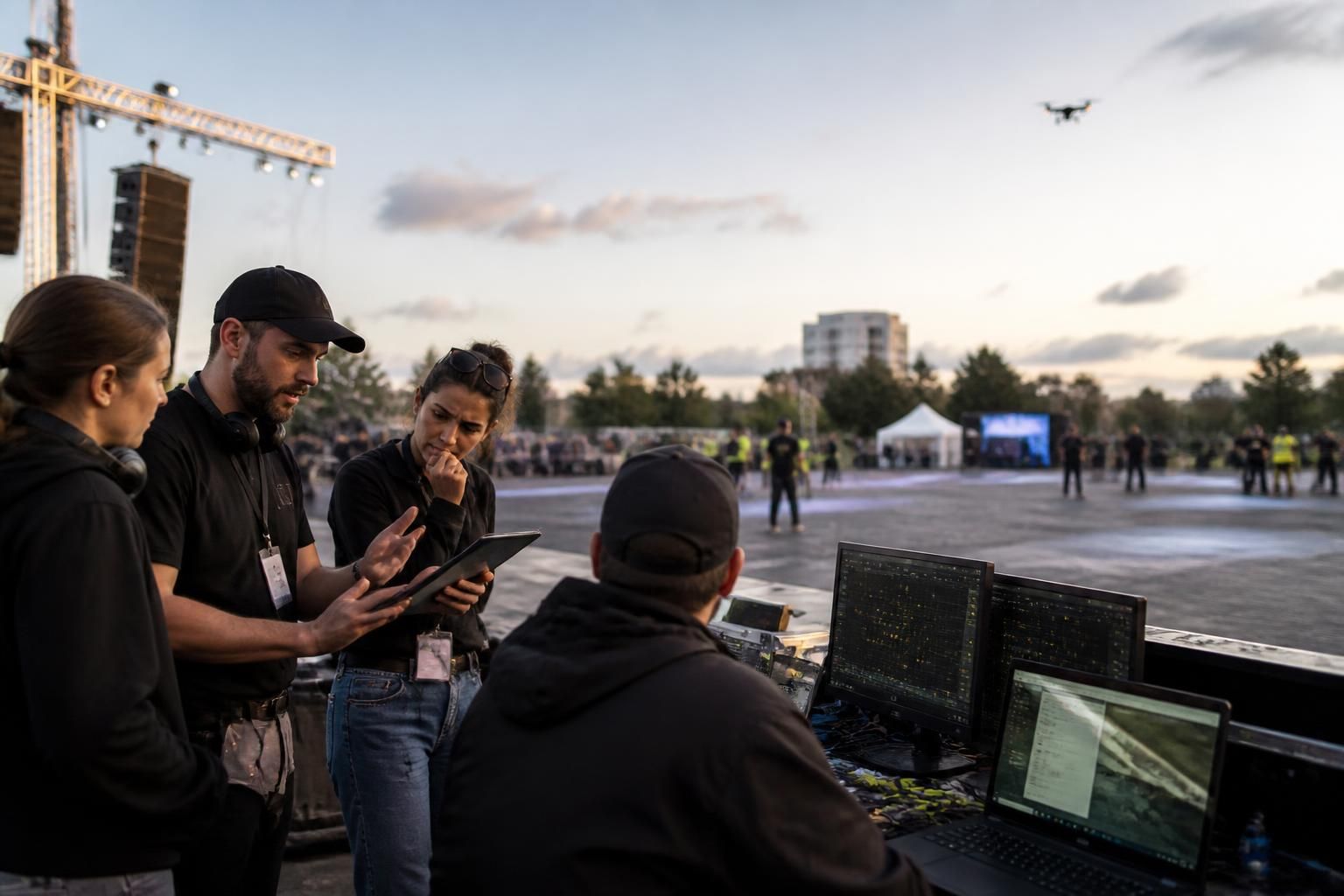 Prises de vue par drone lors d’un événement : valoriser votre aftermovie d’entreprise