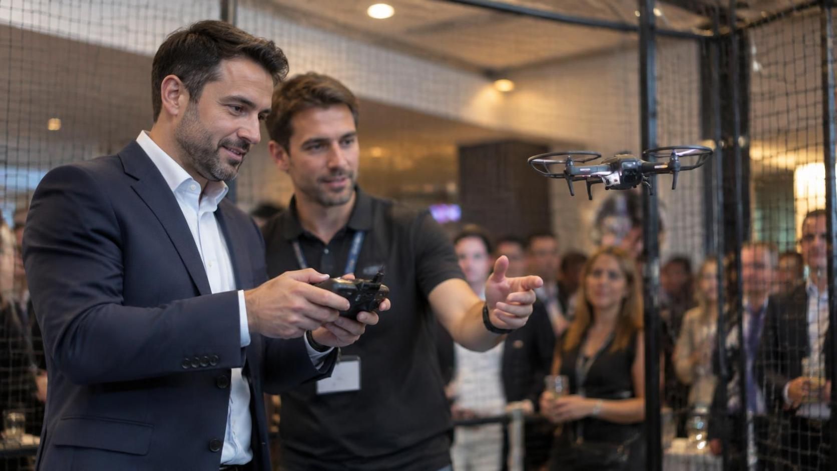découvrez comment créer un moment spectaculaire lors d’une soirée d’entreprise grâce à un show de drones lumineux, original et mémorable.